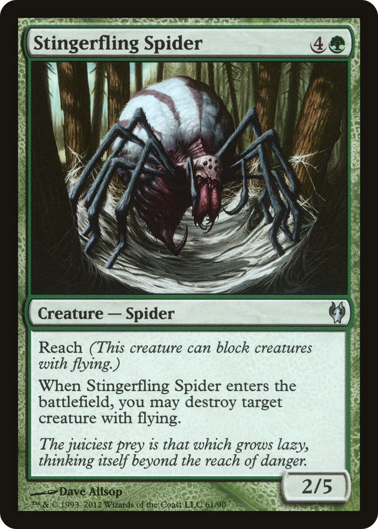 Stingerfling Spider [Duel Decks: Izzet vs. Golgari]-1