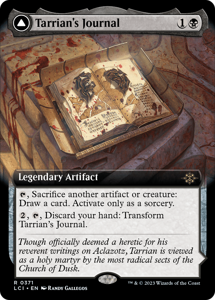 Tarrian's Journal // The Tomb of Aclazotz (Extended Art) [The Lost Caverns of Ixalan]-3