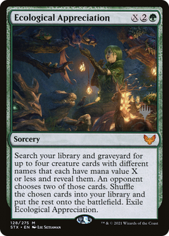 Ecological Appreciation (Promo Pack) [Strixhaven: School of Mages Promos]-1