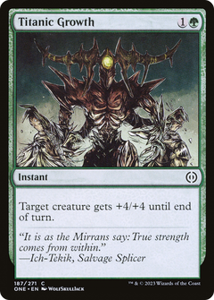 Titanic Growth [Phyrexia: All Will Be One]-1
