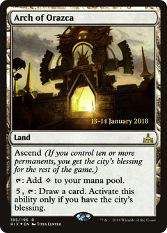 Arch of Orazca [Rivals of Ixalan Prerelease Promos]-1