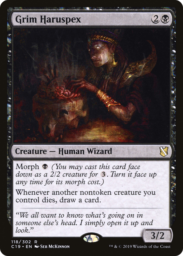 Grim Haruspex [Commander 2019]-1