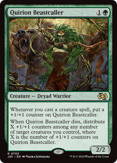 Quirion Beastcaller [Foundations Jumpstart]-1