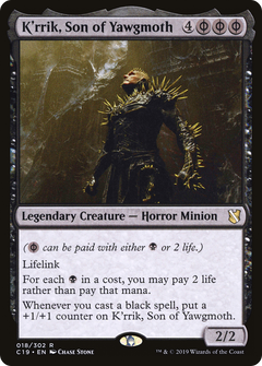 K'rrik, Son of Yawgmoth [Commander 2019]-1