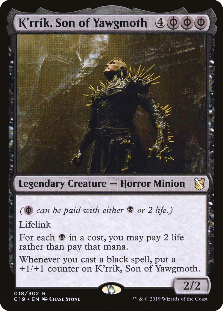 K'rrik, Son of Yawgmoth [Commander 2019]-1