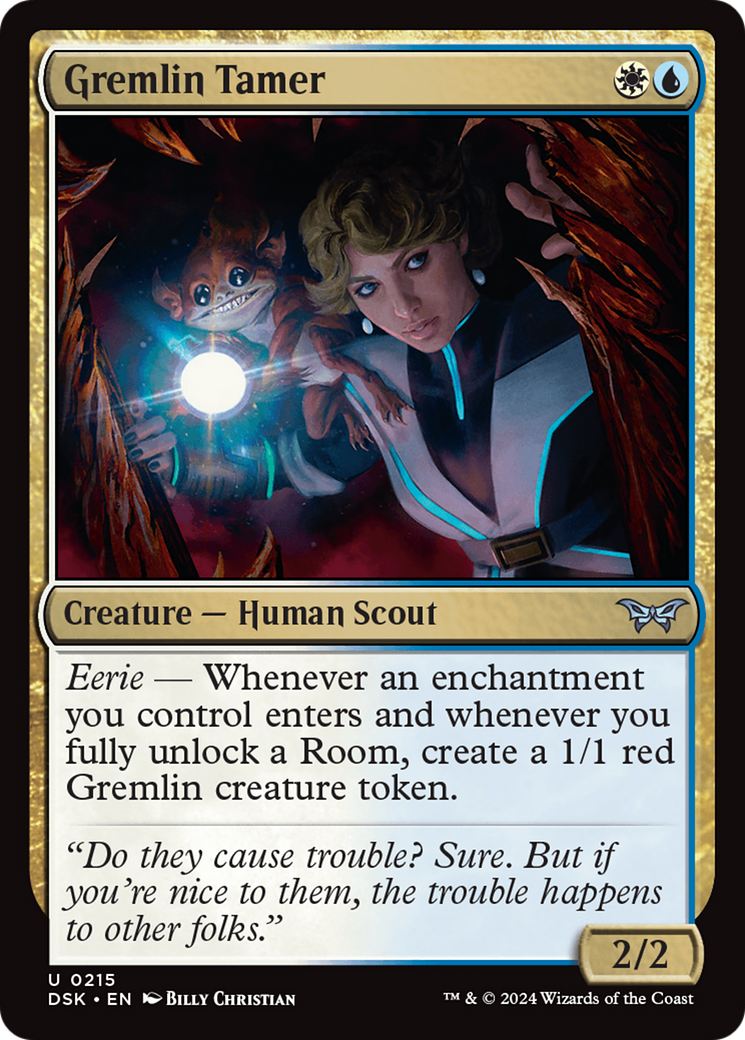 Gremlin Tamer [Duskmourn: House of Horror]-1