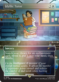Idyllic Tutor (1636) (Rainbow Foil) [Secret Lair Drop Series]-1
