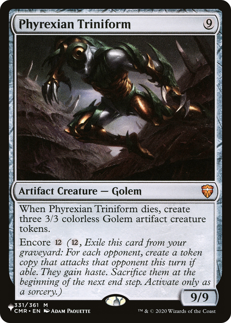 Phyrexian Triniform [The List]-1