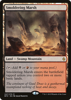 Smoldering Marsh [Battle for Zendikar]-1