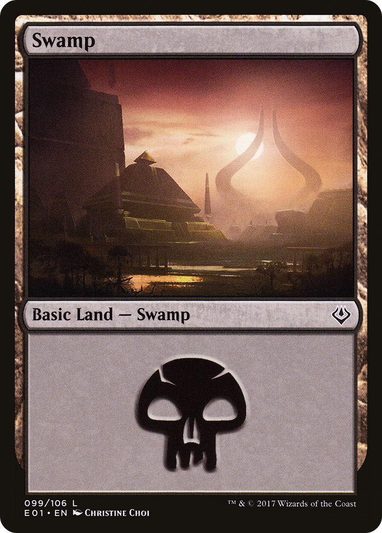 Swamp (99) [Archenemy: Nicol Bolas]-1
