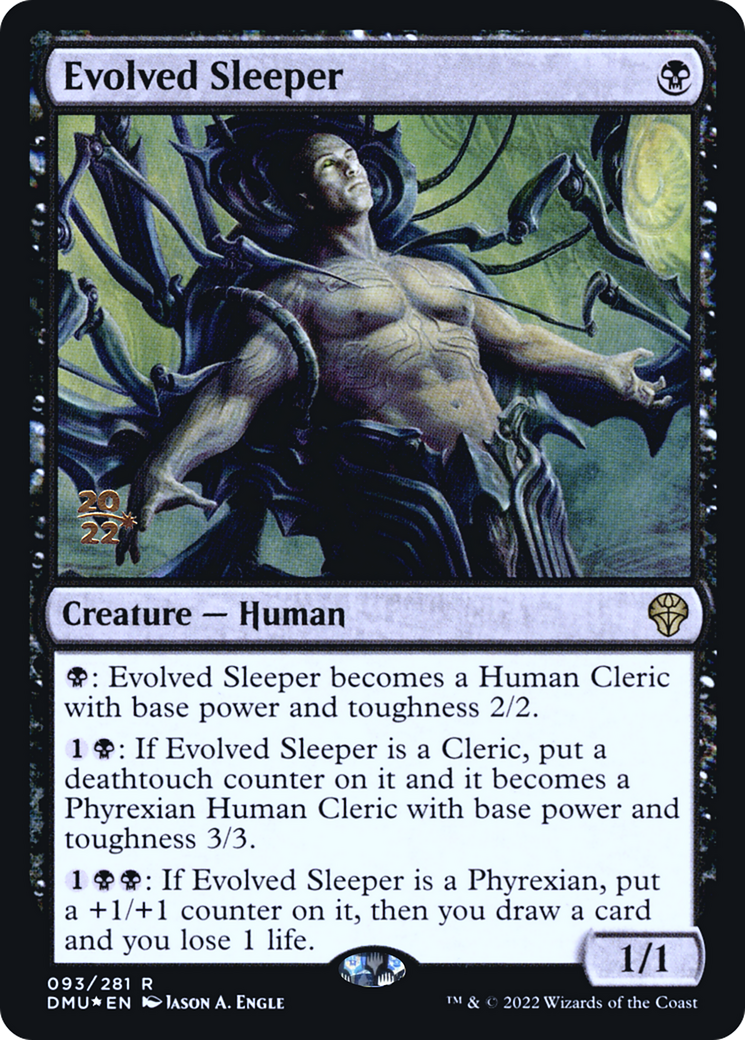 Evolved Sleeper [Dominaria United Prerelease Promos]-1