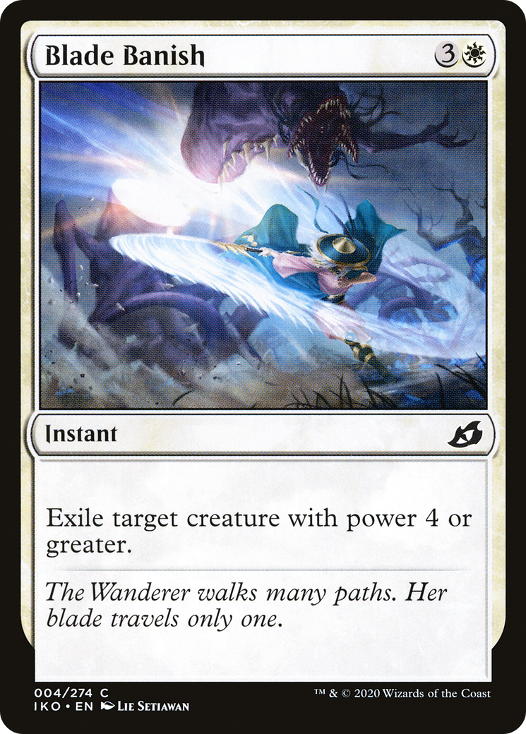 Blade Banish [Ikoria: Lair of Behemoths]-1