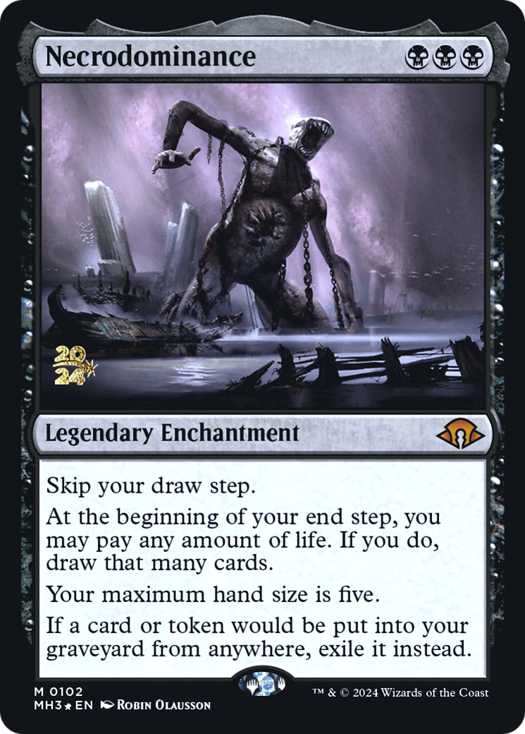 Necrodominance [Modern Horizons 3 Prerelease Promos]-1