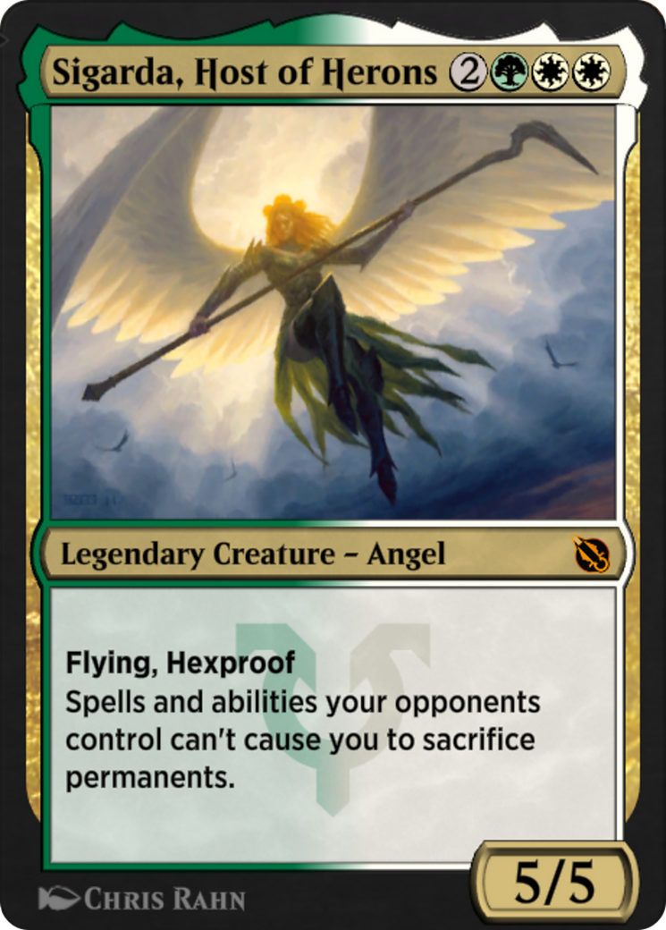 Sigarda, Host of Herons (SIS-066) - Shadows of the Past-1