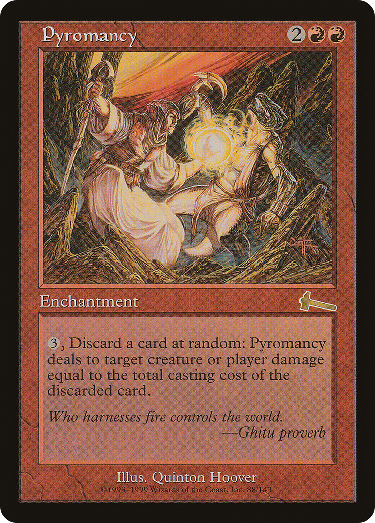 Pyromancy [Urza's Legacy]-1