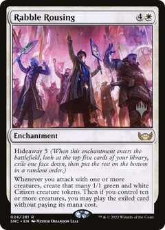 Rabble Rousing (Promo Pack) [Streets of New Capenna Promos]-1