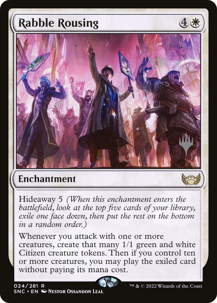 Rabble Rousing (Promo Pack) [Streets of New Capenna Promos]-1
