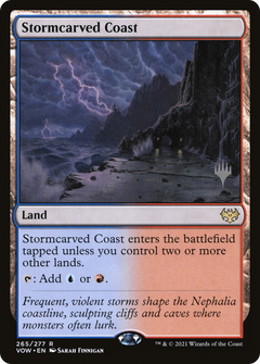 Stormcarved Coast (Promo Pack) [Innistrad: Crimson Vow Promos]-1