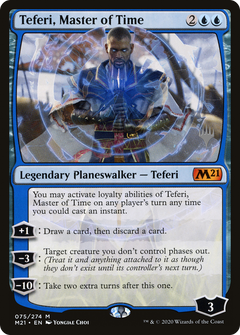Teferi, Master of Time (Promo Pack) (75) [Core Set 2021 Promos]-1