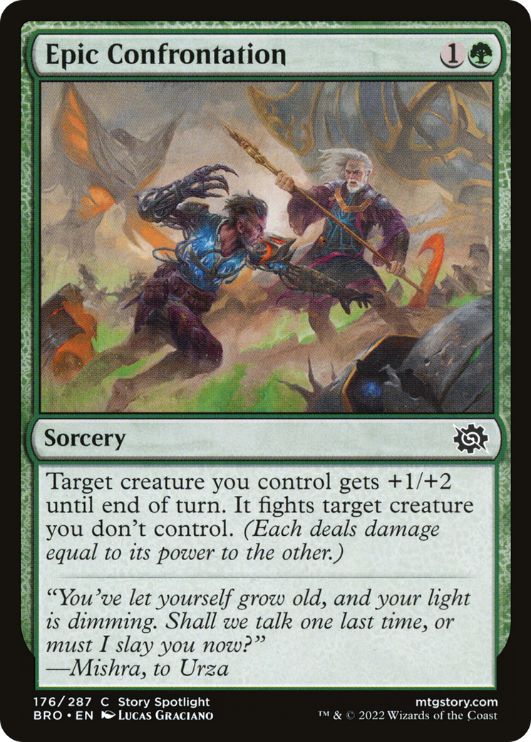 Epic Confrontation [The Brothers' War]-1