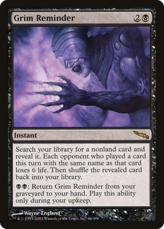 Grim Reminder [Mirrodin]-1
