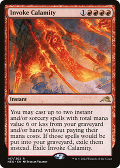 Invoke Calamity (Promo Pack) [Kamigawa: Neon Dynasty Promos]-1
