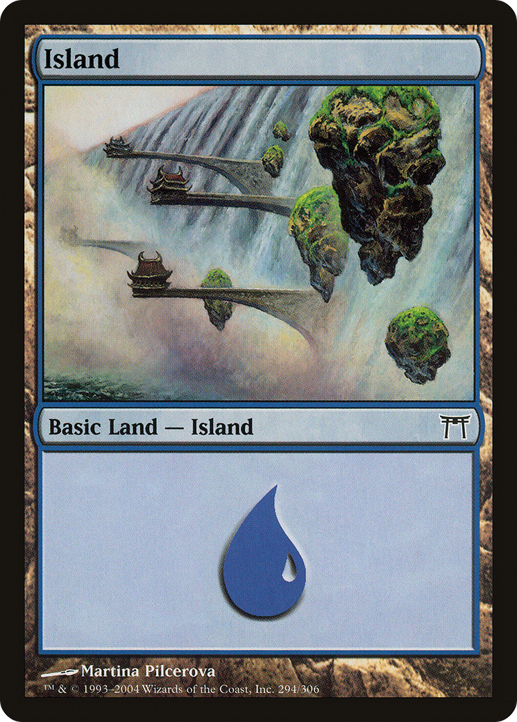 Island (294) [Champions of Kamigawa]-1
