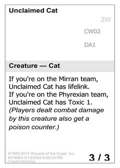 Unclaimed Cat (UNK-CW02) - Unknown Event-1