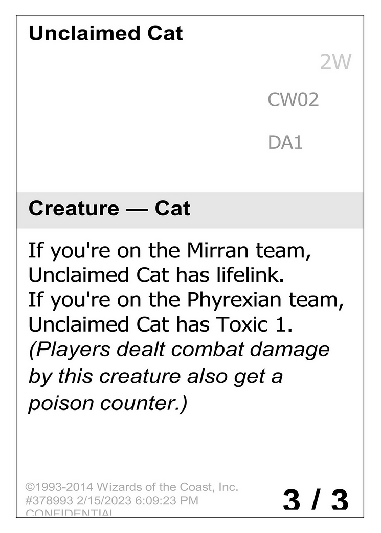Unclaimed Cat (UNK-CW02) - Unknown Event-1