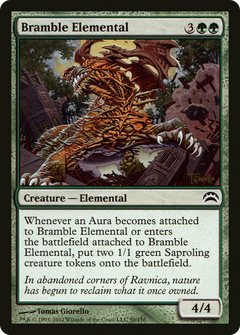 Bramble Elemental (PC2-059) - Planechase 2012 Foil-1