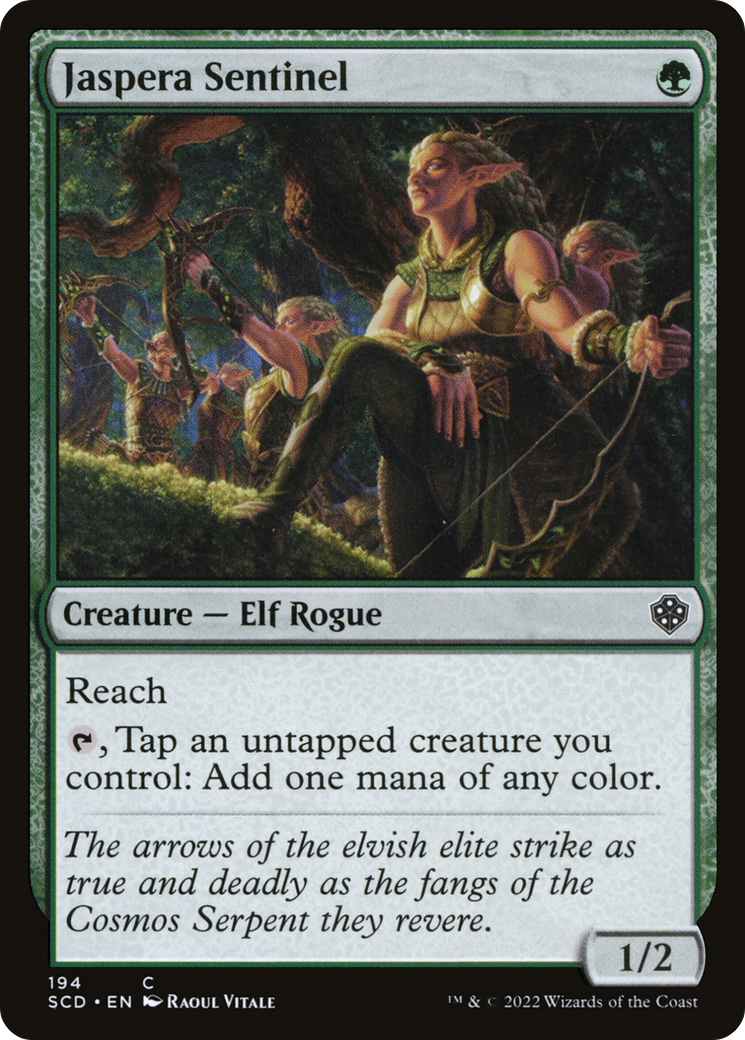 Jaspera Sentinel [Starter Commander Decks]-1