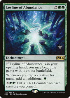 Leyline of Abundance (Promo Pack) [Core Set 2020 Promos]-1