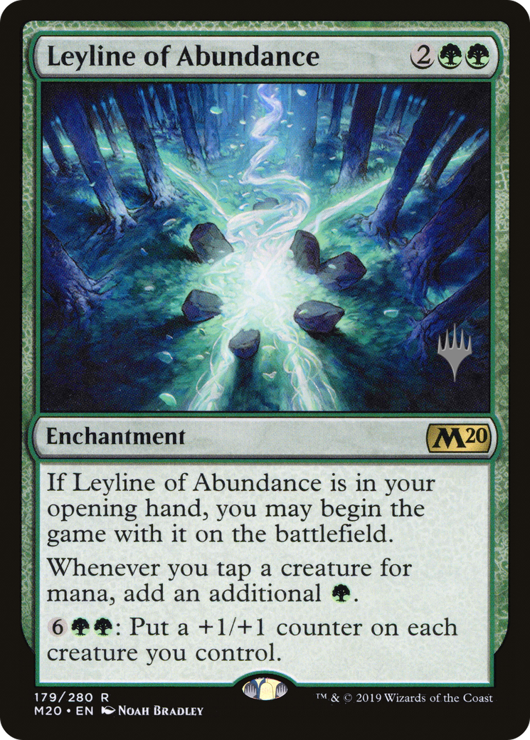 Leyline of Abundance (Promo Pack) [Core Set 2020 Promos]-1