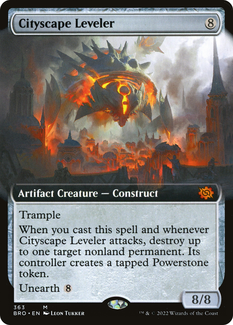 Cityscape Leveler (Extended Art) [The Brothers' War]-1