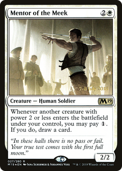 Mentor of the Meek [Core Set 2019 Prerelease Promos]-1