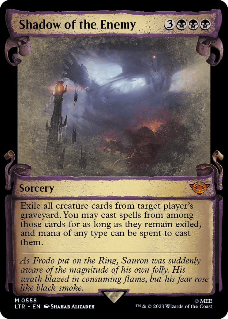 Shadow of the Enemy [The Lord of the Rings: Tales of Middle-Earth Showcase Scrolls]-1