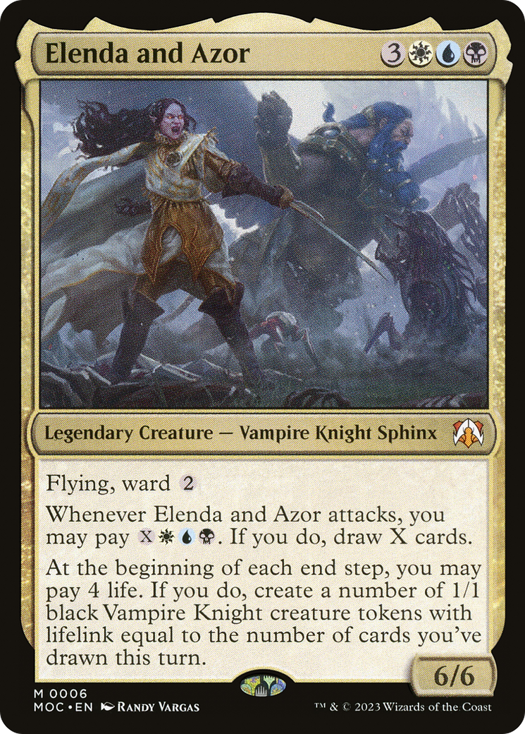 Elenda and Azor [March of the Machine Commander]-1
