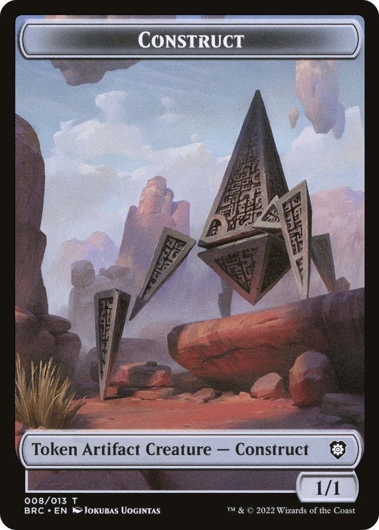 Construct (TBRC-008) - The Brothers' War Commander Tokens Foil-1