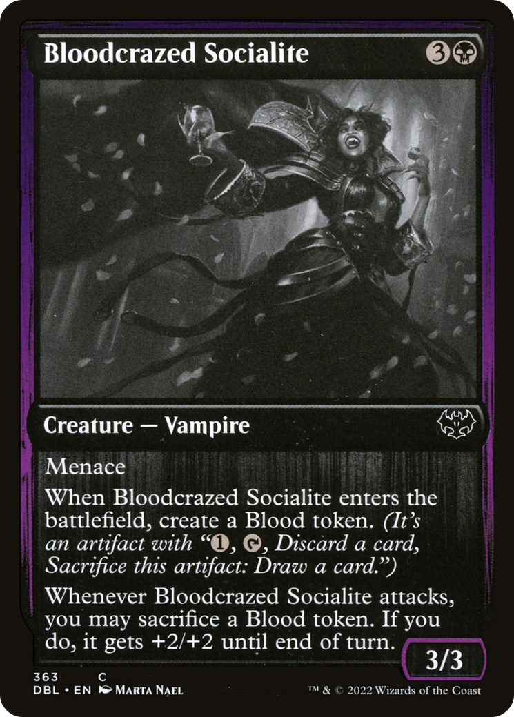 Bloodcrazed Socialite [Innistrad: Double Feature]-1