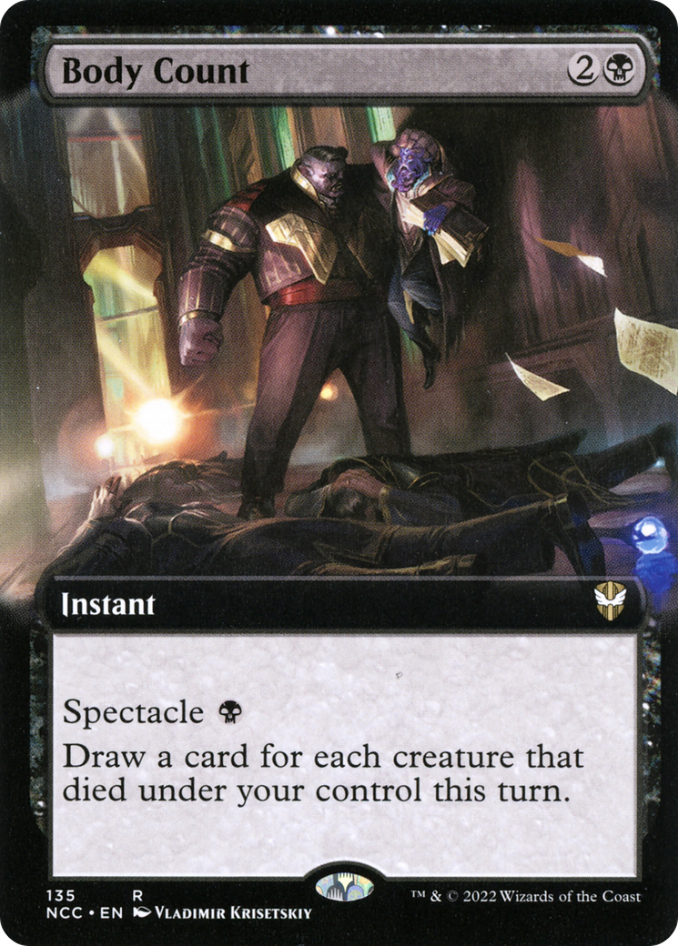 Body Count (Extended Art) [Streets of New Capenna Commander]-1
