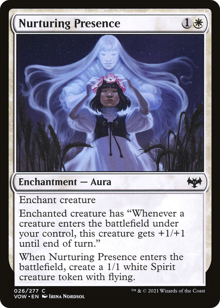 Nurturing Presence [Innistrad: Crimson Vow]-1