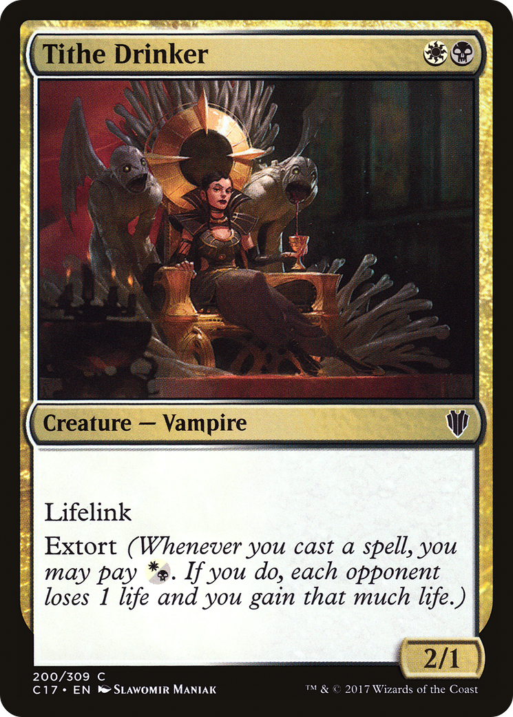 Tithe Drinker [Commander 2017]-1