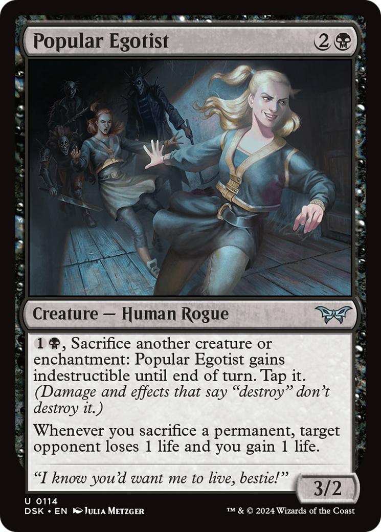 Popular Egotist [Duskmourn: House of Horror]-1