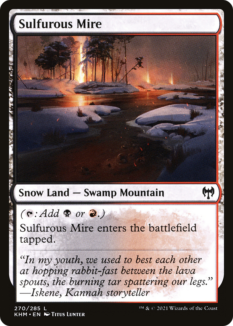 Sulfurous Mire [Kaldheim]-1