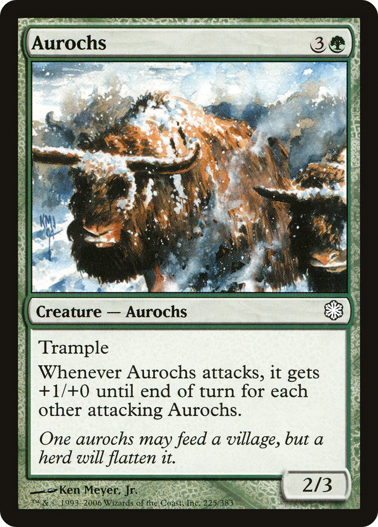 Aurochs [Coldsnap Theme Decks]-1