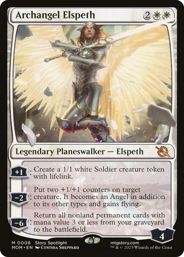 Archangel Elspeth [March of the Machine]-1