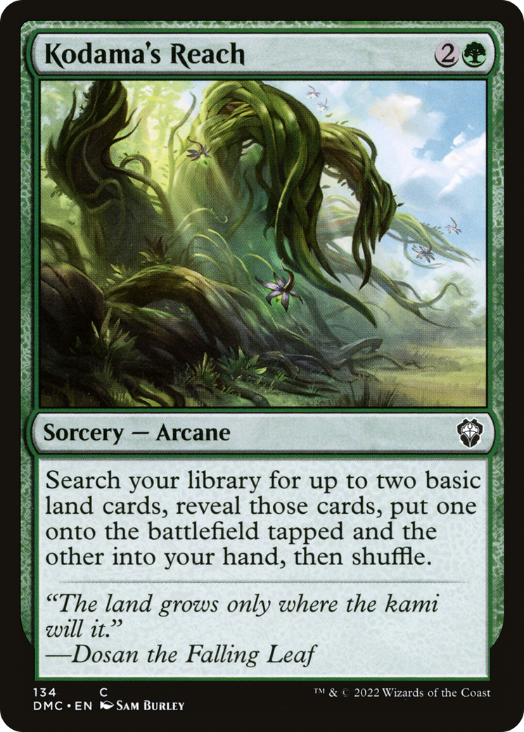 Kodama's Reach [Dominaria United Commander]-1