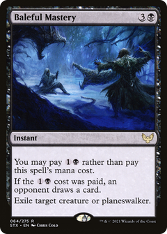 Baleful Mastery [Strixhaven: School of Mages]-1