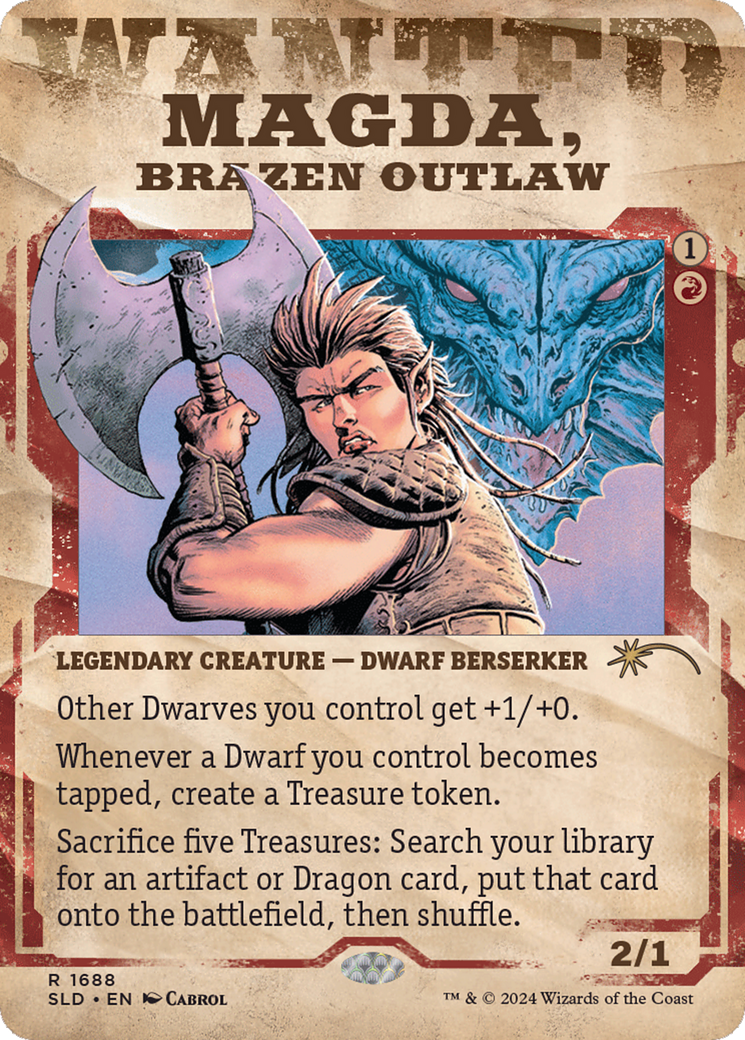 Magda, Brazen Outlaw [Secret Lair Drop Series]-1