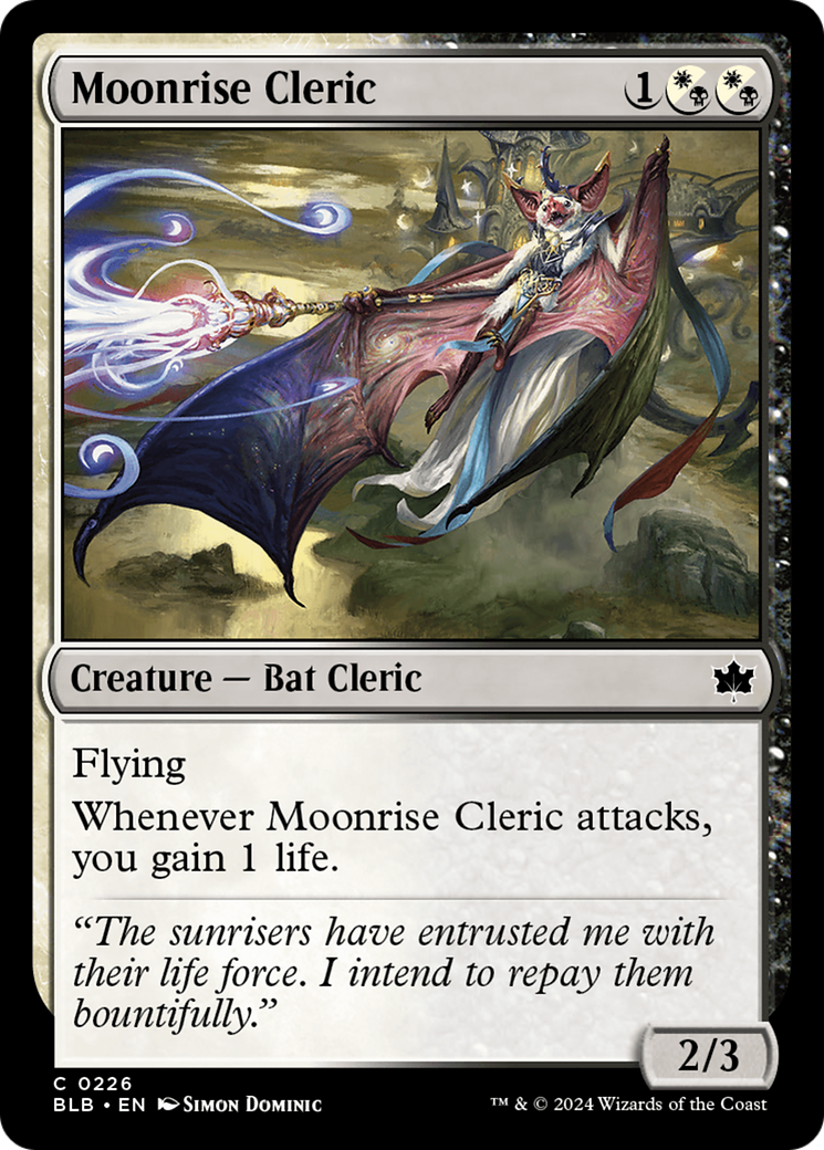 Moonrise Cleric [Bloomburrow]-1